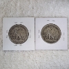 Image 4 : Two United States Walking Liberty 90% Silver Half Dollars: 1942 & 1944