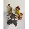 Assorted Clown Figurines 