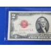 Image 2 : United States Series 1938 G $2 Red Seal Note - Fine - In Protective Sleeve