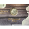 Image 9 : Two U.S. Silver Dime Displays - First & Last Mercury Silver Dime & Ultimate Silver Dime Collection