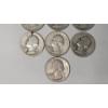 Image 3 : 
Assorted Years And Mint Marks 90% Silver U.S Washington Quarters - Face Value: $2.50