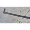 Image 3 : PICKUP IN CANTON - ANTIQUE CROSS CUT TWO MAN TREE SAW & ROPE WITH LOCKING HOOKS