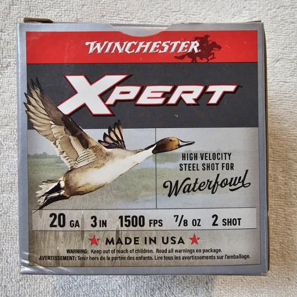 Box of Winchester Xpert High Velocity Steel Shot (see description)