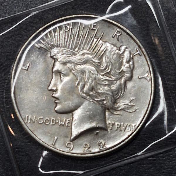 1922 P Silver Peace Dollar - Ultra High Grade - See Pics