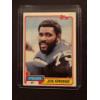 Image 1 : 1981 Topps Mean Joe Greene Pittsburgh Steelers Football Card