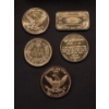 Image 2 : 5 Different .999 Fine Copper One Troy Ounce Coins & Bar
