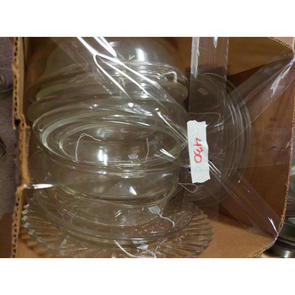 Box Lot - Glass Items As Shown - See Pics