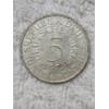Image 2 : Assortment of 5 West German 5 Deutsche Mark Silver Coins