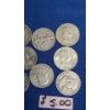 Image 3 : Assorted Years Franklin/Walking Liberty Half Dollars - Face Value: $5.00