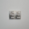 Image 1 : x2 Valcambi Suisse 1 Gram Fine Pure .999 Silver Bars - 2g Fine Silver Total