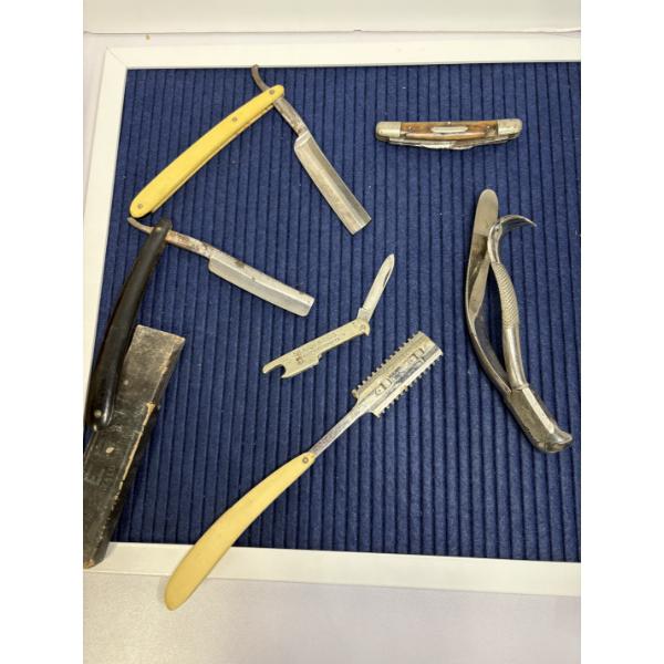 Vintage Straight Razors and Pocket Knives