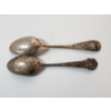 Image 2 : Two Vintage Sterling Silver Spoons TW: 45.1g