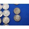 Image 9 : x31 Assorted Year Silver Dimes:  Roosevelt, Mercury, & (1) Barber FV: $3.10
