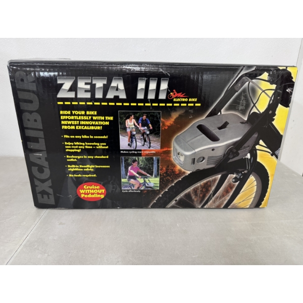 Brand New Zeta III Electro Bike Motor - Fits Any Bicycle - Speeds Up To 10.6 Miles Per Hour 
