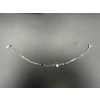 Image 2 : Gorgeous Sterling Silver Heart Bracelet - 8 inches - 3.8 Grams