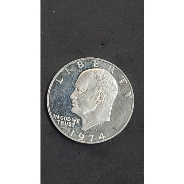 1974-S Eisenhower Silver Dollar 