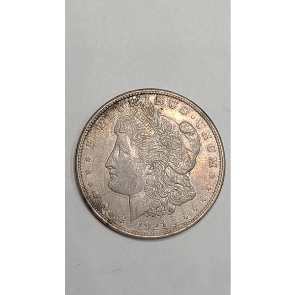 1921-D 90% Silver Morgan Dollar