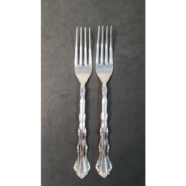 (2) Sterling Silver Reed & Barton Forks - Total Weight: 95.1g