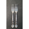 Image 1 : (2) Sterling Silver Reed & Barton Forks - Total Weight: 95.1g