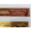 Image 4 : 24K Gold Plated 1872 National Currency $1 U.S. First National Bank Lebanon Banknote 