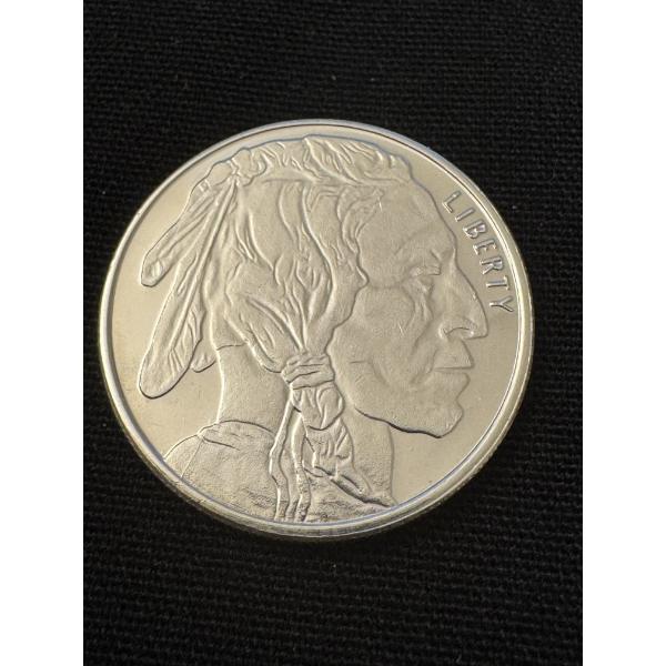 Indian Buffalo Half Troy Ounce .999 Fine Silver Coin - Exceptional Condition - Limited Edition