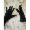 Image 1 : Pair of Women's Small Dress Gloves, Black 