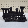 Image 6 : Nice Heavy Duty Cast Iron Railroad or Train Bookend With Vintage Music Box From Sears!