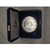 Image 3 : 2000 One Ounce Proof Silver American Eagle & Liberty Commemorative Half Dollar in Original Box