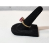 Image 3 : Stunning 10K Gold Ring with Diamonds and Ruby Stones - Total Weight 4.1g - Size 7.8