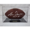 Image 1 : Len Dawson Hall of Famer Hand Signed Wilson NFL Football in Acrylic Display Case