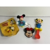 Image 1 : Mickey & Minnie Mouse Items - Disney - Mickey Spoon - Mickey Mouse Eraser in Package - Minnie Mouse 