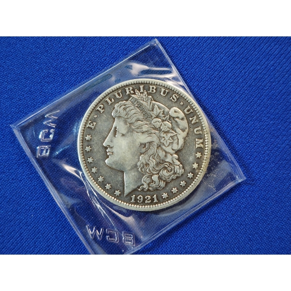 1921 90% Silver Morgan Dollar