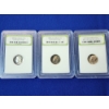 Image 1 : x3 INB Roosevelt Dimes Including DCAM Gem Proof and Brilliant Uncirculated, Assorted Years