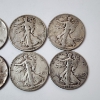 Image 4 : 10 Assorted Years United States 90% Silver Walking Liberty Half Dollars - Face Value: $5.00