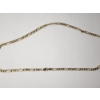Image 3 : 10K Yellow Gold Figaro Link Chain Necklace - 20in - 6.2g
