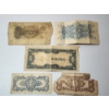 Image 7 : 5 Assorted WWII Japanese Invasion Money Banknotes