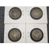 Image 5 : Five Assorted 90% Silver United States Barber Quarters ~ $1.25 Face Value!