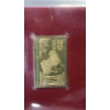 Image 15 : 22KT Golden Proof Replicas Of United States Stamps Binder With Some Stamps Inlcuded