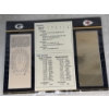 Image 2 : Authentic 1967 Super Bowl I NFL Football Ticket & 24K Gold Plated Ticket - Mint Condition