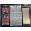 Image 1 : Authentic 2010 Super Bowl XLIV NFL Football Ticket & 24K Gold Plated Ticket - Mint Condition