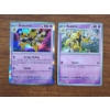 Image 1 : Two Pokemon Trading Cards Ft. Holo Rare Alakazam & Non-Holo Kadabra