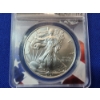 Image 2 : 2021- W Silver Eagle Type 1 - 1 oz Fine Silver $1 Coin ANACS MS 70 