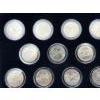 Image 2 : Set of 20 United States Assorted State Quarters, FV $5.00