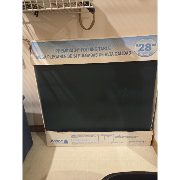 Folding Table In The Box Great Condition