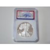 Image 1 : IGS PR70 DCAM 2008-W American Silver Eagle FDOI  1 oz .999 Fine Silver 