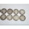 Image 3 : (10) U.S. Assorted Years 90% Silver Barber Dimes FV: $1.00