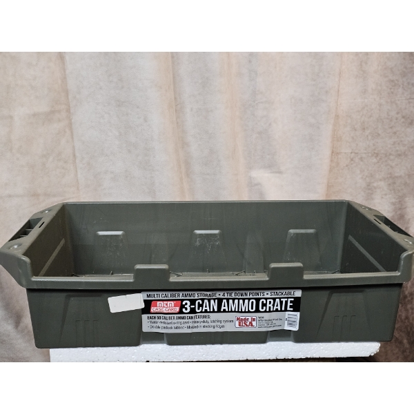 MTM Case-Gard 3-Can Ammo Crate