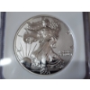 Image 2 : "Silver Dollar Set" NGC PF69 20th Anniv. 2006-P Reverse Proof American Eagle - 1 oz .999 Fine Silver