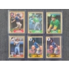Image 2 : 9 Assorted Near Mint 1987 Topps Baseball Trading Cards Including Jose Canseco, Mark McGwire & More!
