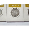 Image 3 : Three U.S. Standing Liberty 90% Silver Quarters: 1925-P, 1927-P, 1927-P FV: $0.75
